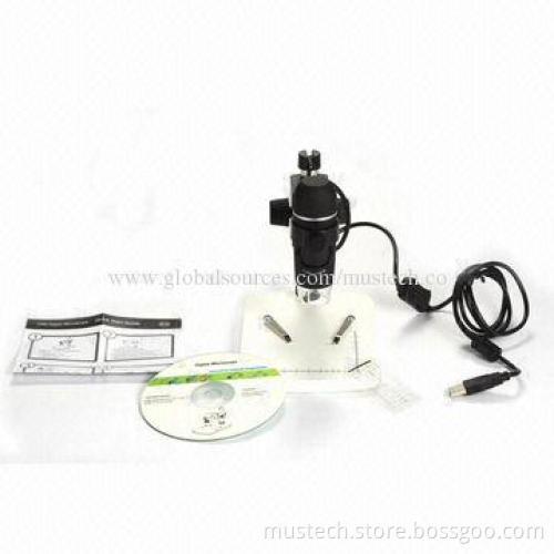 High quality 5mp 10x-300x USB measuring microscope, USB portable digital microscope